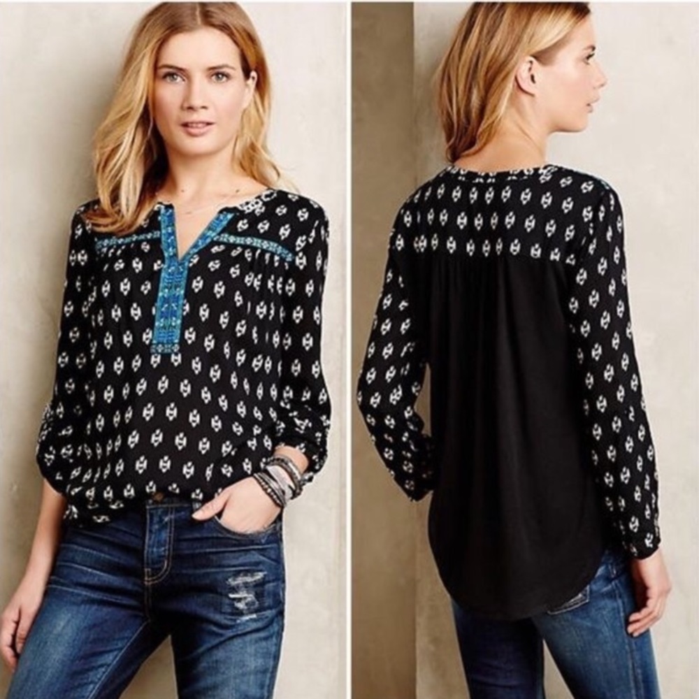 Anthropologie One September Kat Mataura Top | M